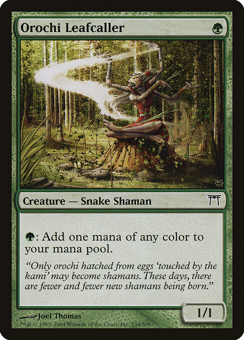 Orochi Leafcaller card art