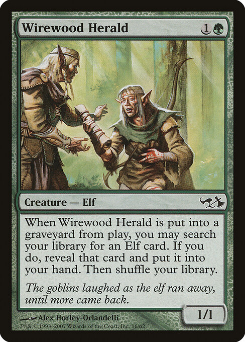 Wirewood Herald card art