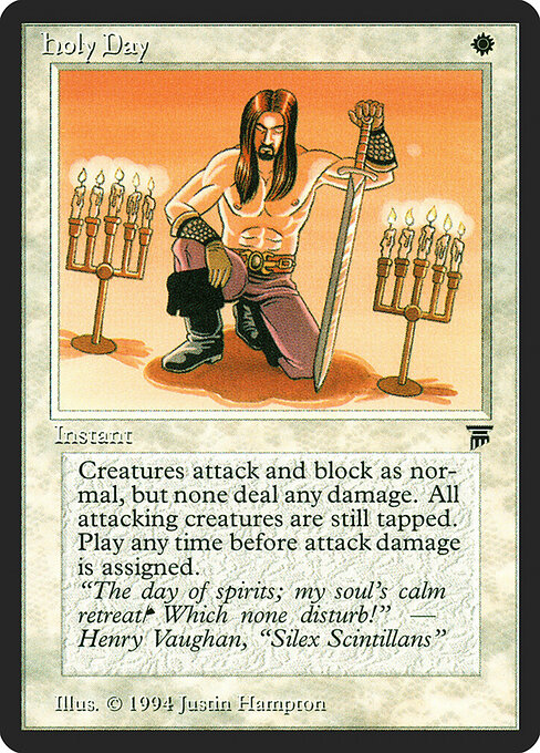 Holy Day card art