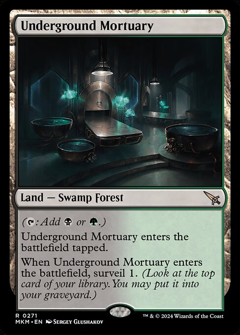 Underground Mortuary card art