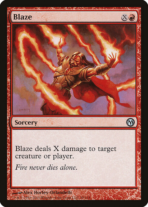Blaze card art