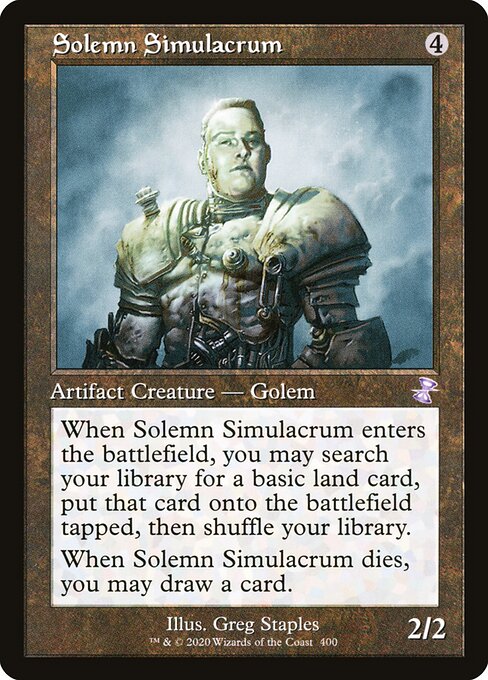 Solemn Simulacrum card art