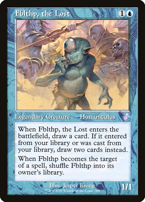 Fblthp, the Lost card art