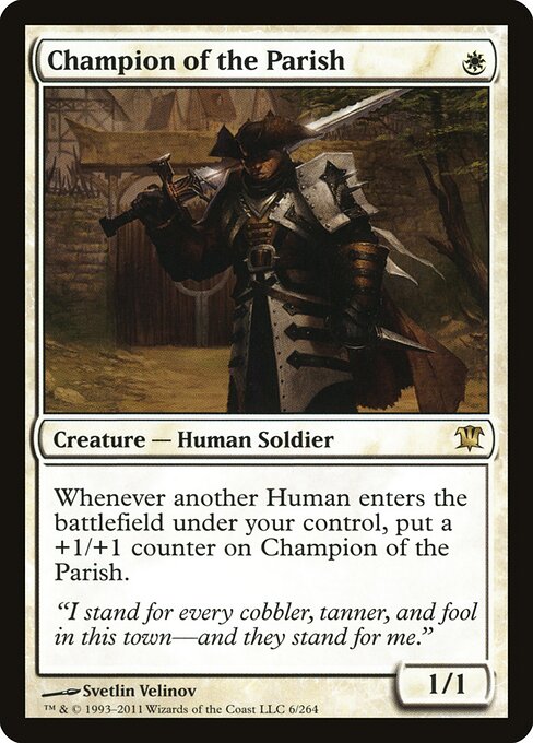 Champion of the Parish card art