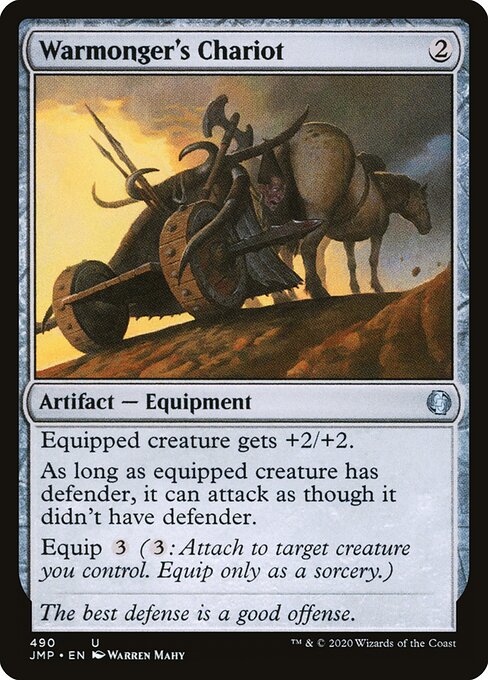 Warmonger's Chariot card art