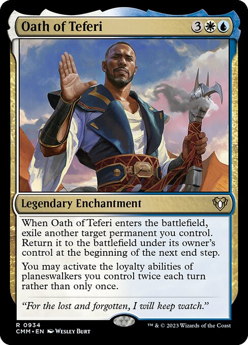 Oath of Teferi card art