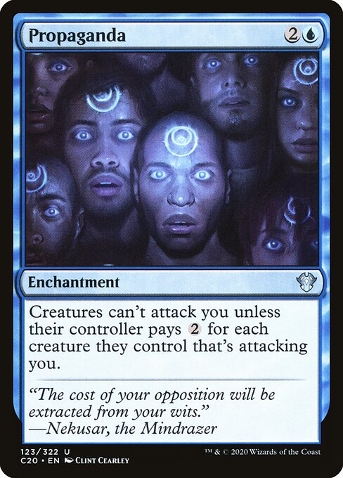 Propaganda card art