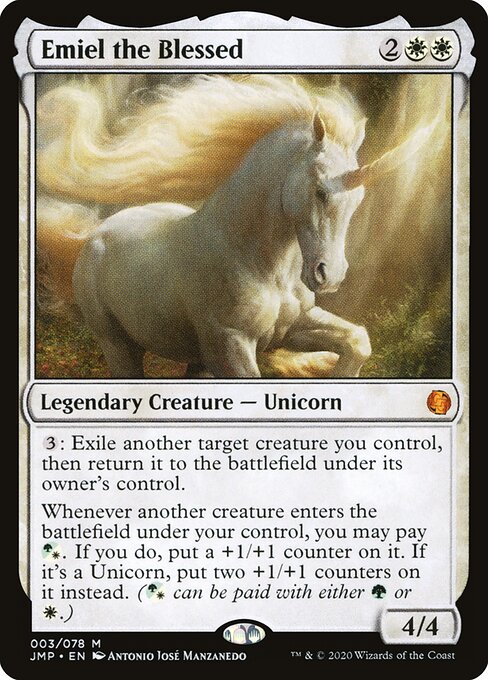 Emiel the Blessed card art