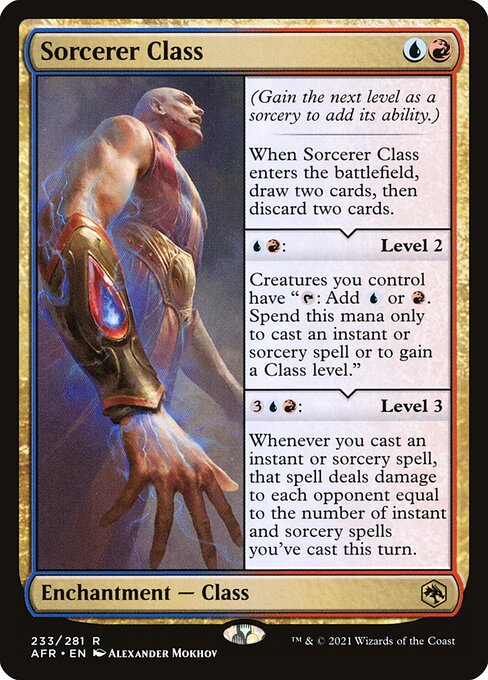 Sorcerer Class card art