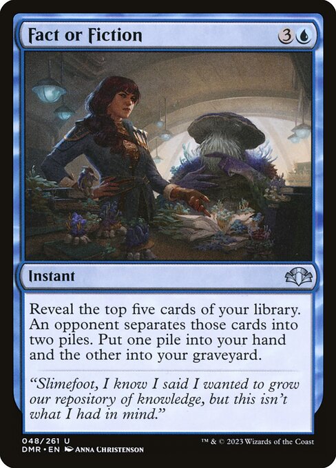 Fact or Fiction card art