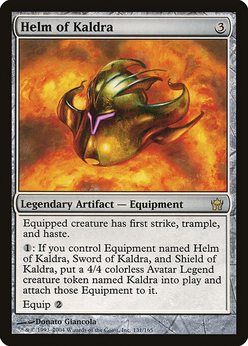 Helm of Kaldra card art