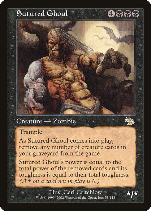 Sutured Ghoul card art