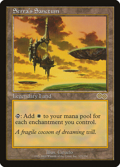 Serra's Sanctum card art