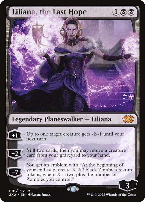 Liliana, the Last Hope card art