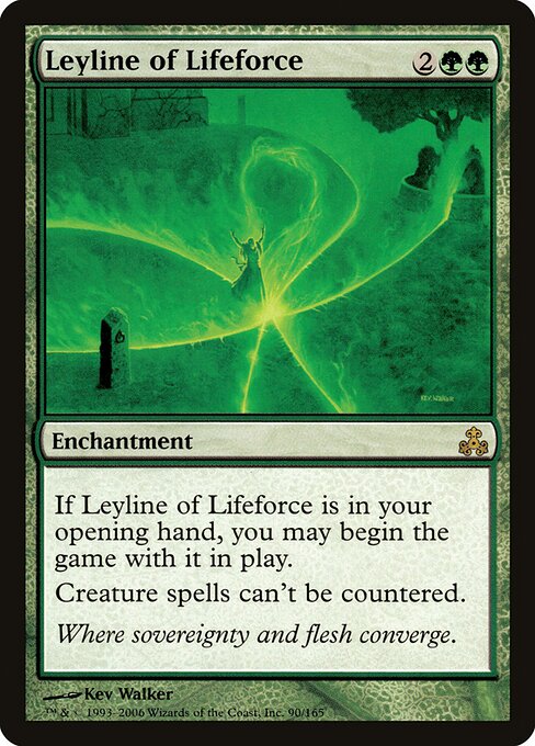 Leyline of Lifeforce card art