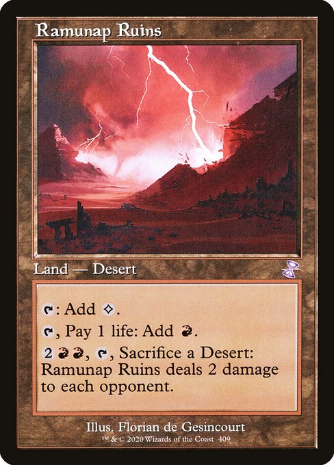Ramunap Ruins card art