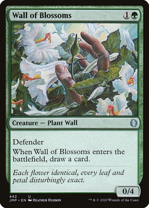 Wall of Blossoms card art