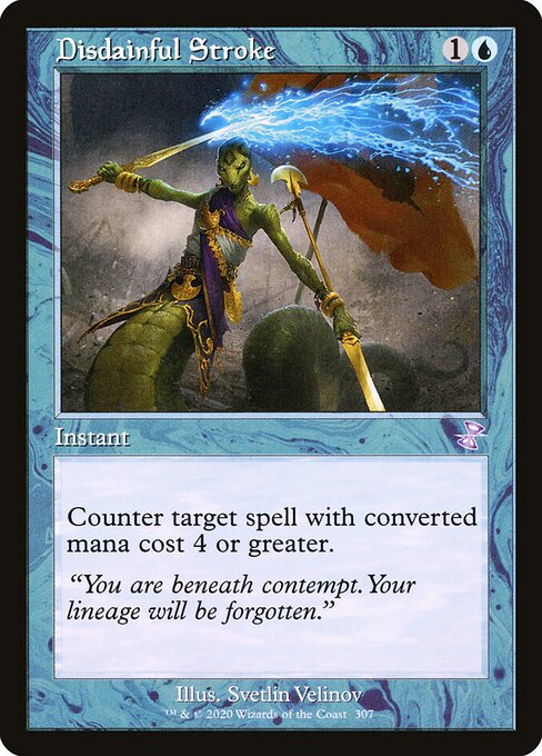 Disdainful Stroke card art
