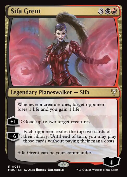 Sifa Grent card art