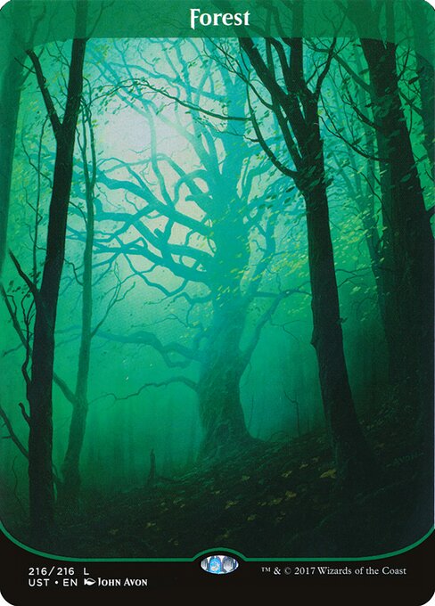 Forest card art