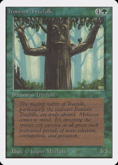 Ironroot Treefolk card art
