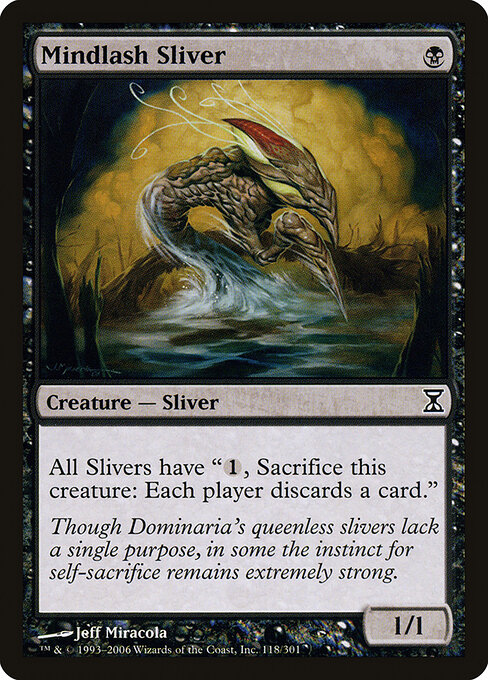 Mindlash Sliver card art