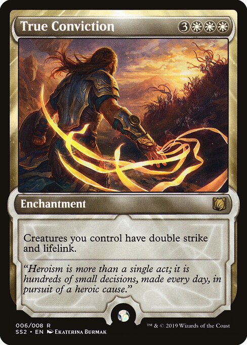 True Conviction card art