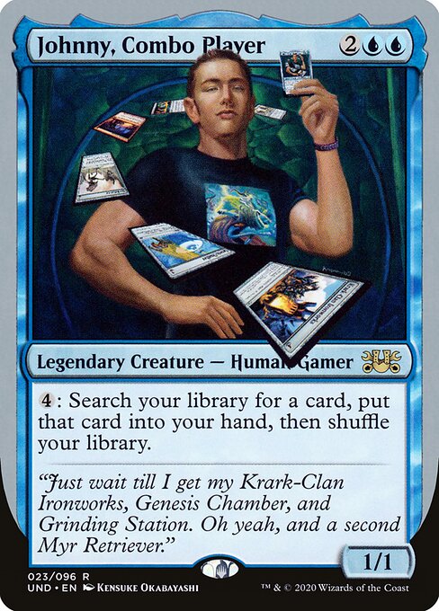Johnny, Combo Player card art