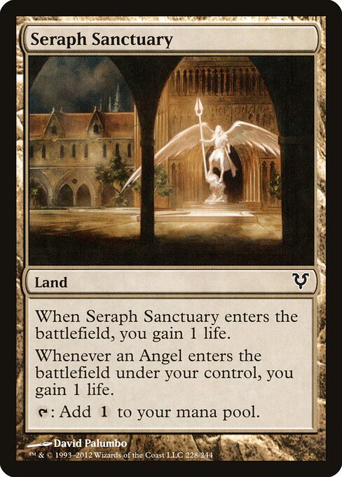Seraph Sanctuary card art