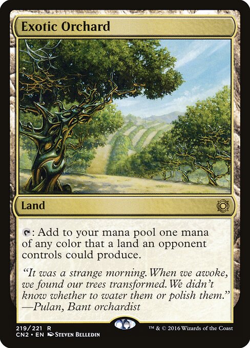Exotic Orchard card art
