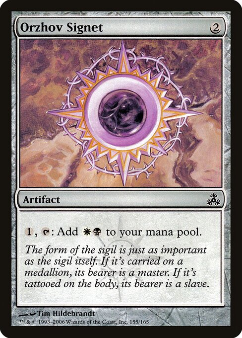 Orzhov Signet card art