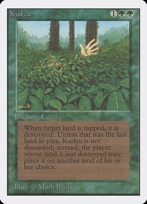 Kudzu card art