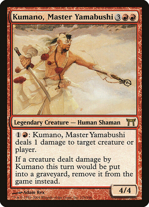 Kumano, Master Yamabushi card art