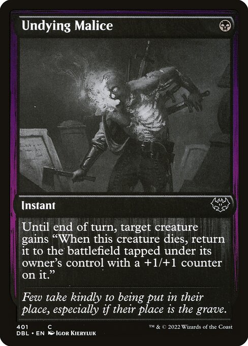 Undying Malice card art