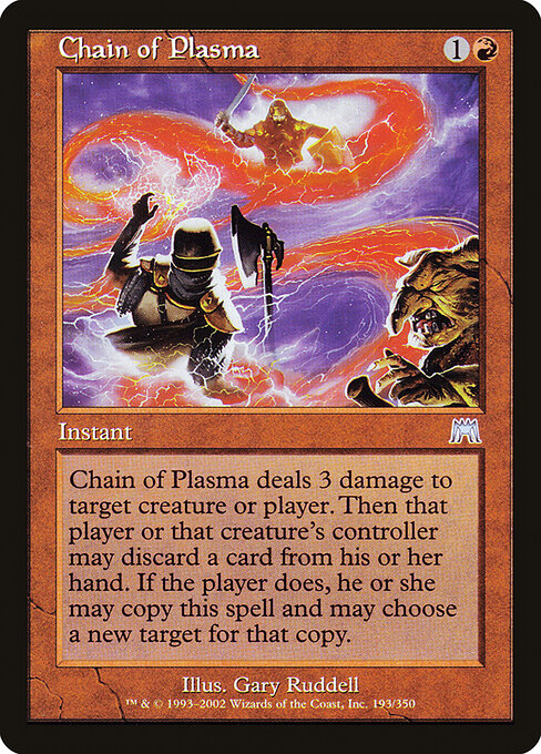 Chain of Plasma card art