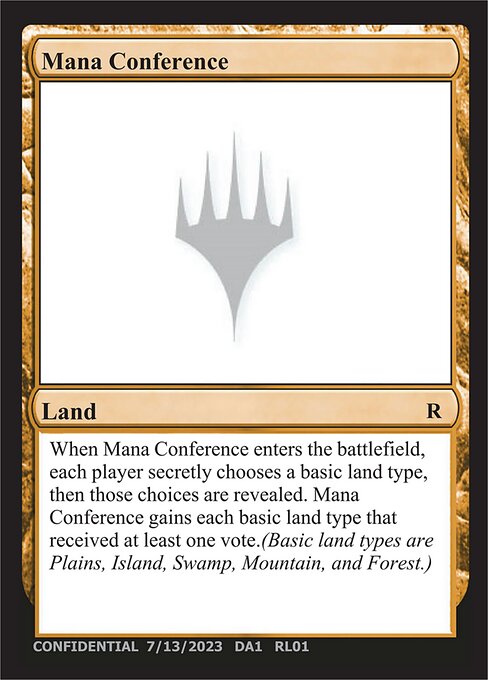 Mana Conference card art