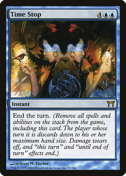 Time Stop card art