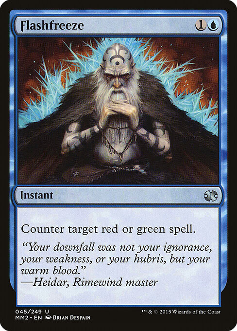 Flashfreeze card art