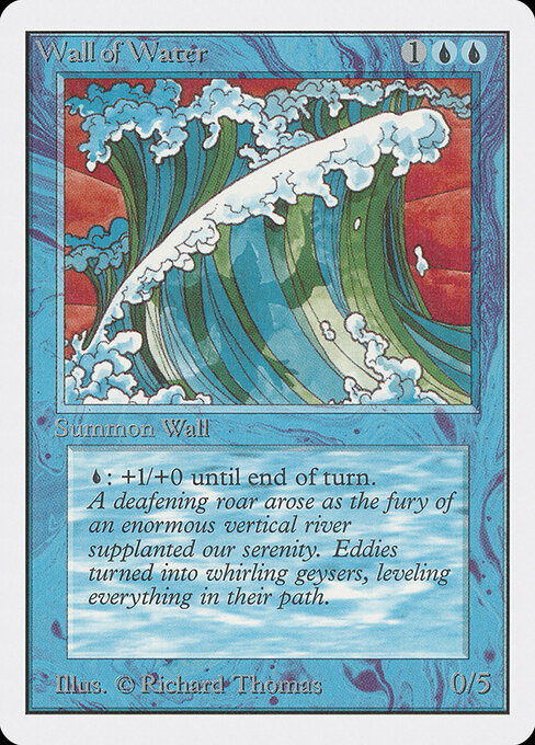 Wall of Water card art