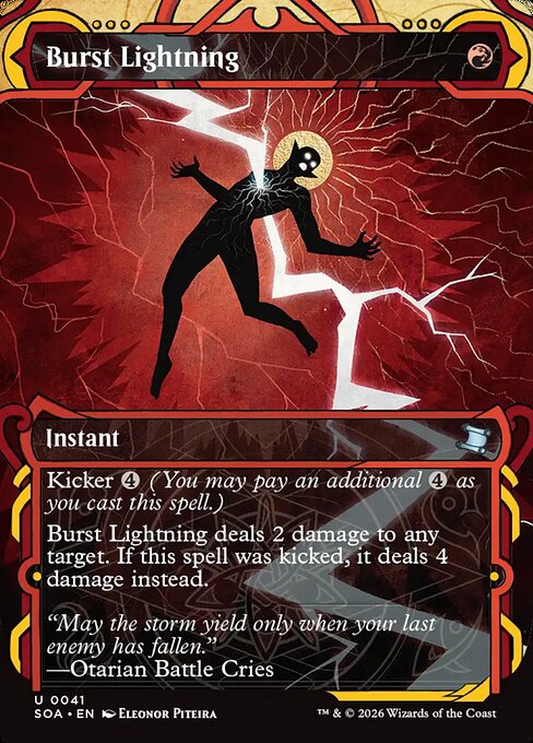 Burst Lightning card art