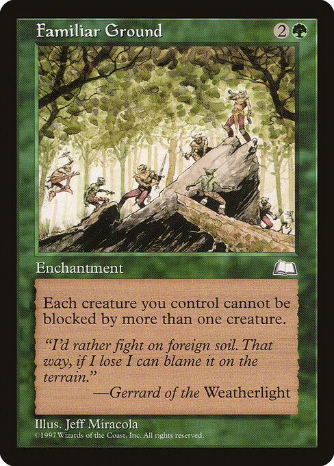 Familiar Ground card art