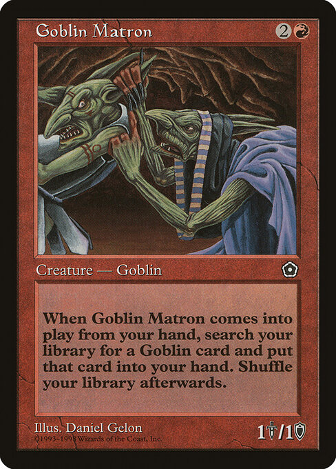 Goblin Matron card art
