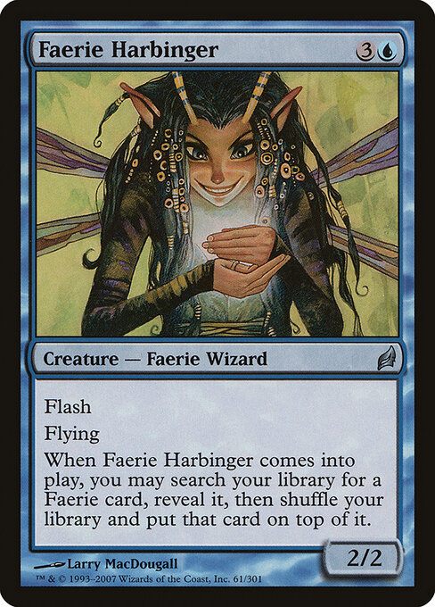 Faerie Harbinger card art