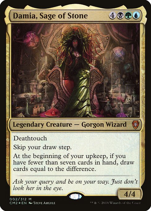 Damia, Sage of Stone card art