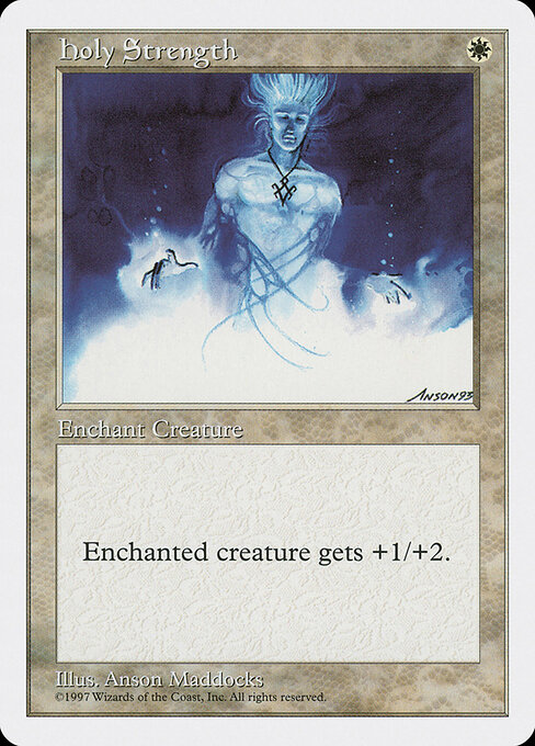 Holy Strength card art