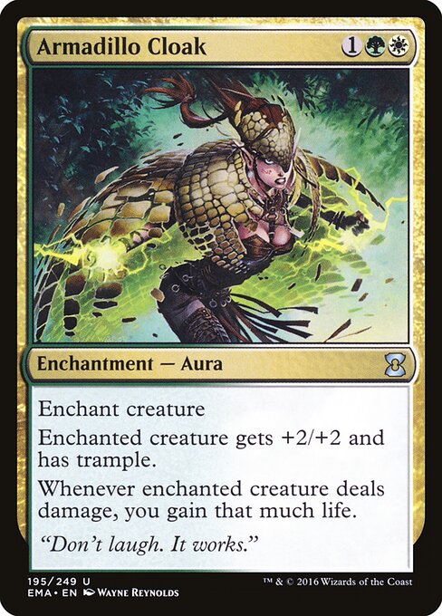 Armadillo Cloak card art