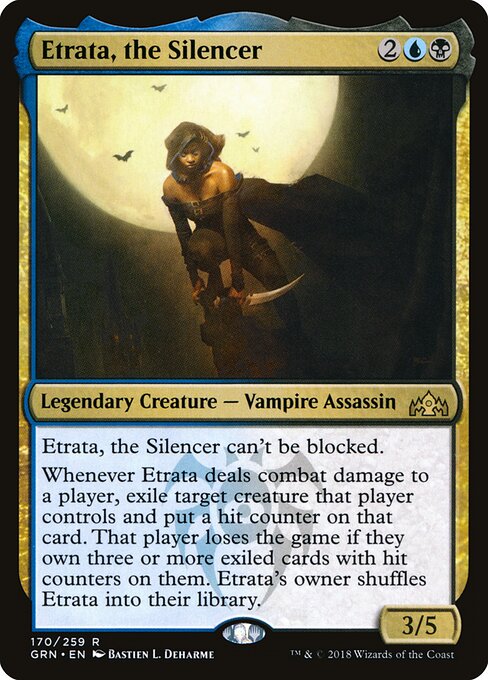 Etrata, the Silencer card art