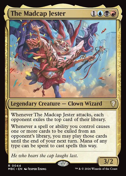 The Madcap Jester card art