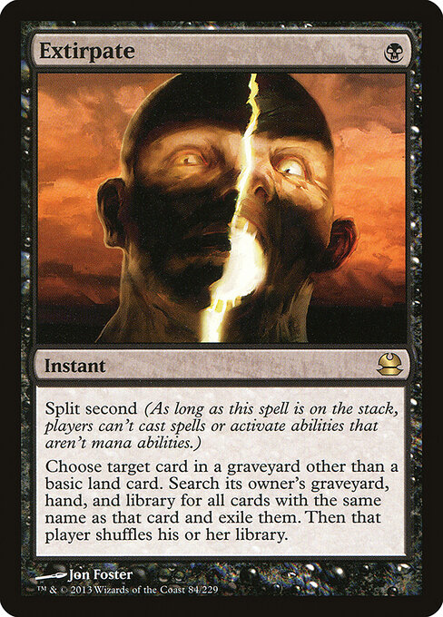Extirpate card art