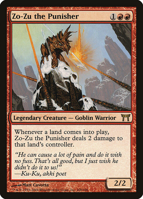 Zo-Zu the Punisher card art